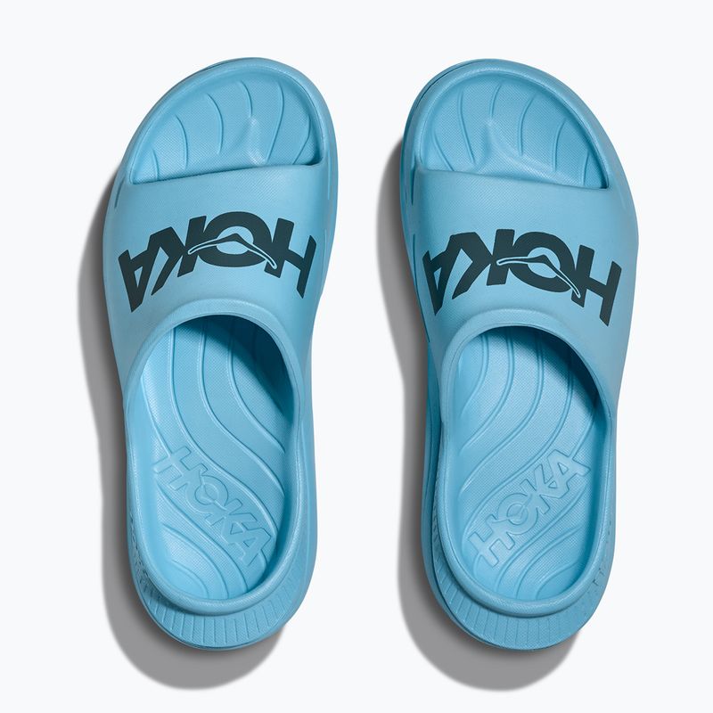 Klapki HOKA Ora Athletic Slide soaring blue/faded navy 7