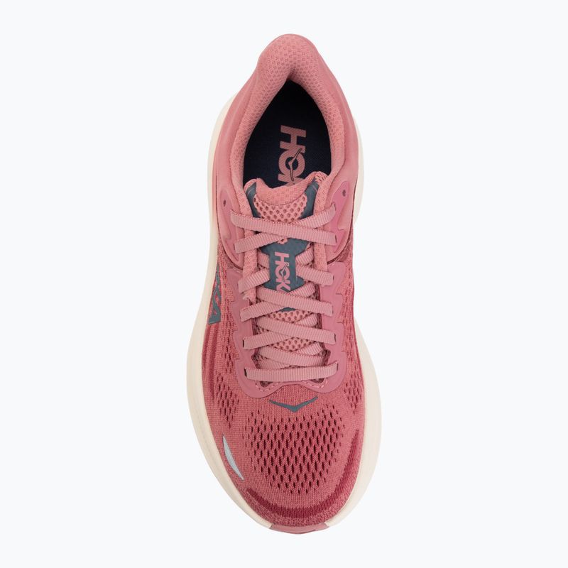 Buty do biegania damskie HOKA Bondi 9 lingonberry/cranberry 5