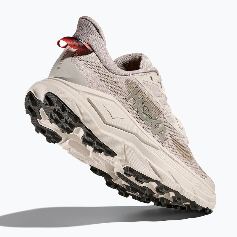 Buty do biegania damskie HOKA Challenger 8 stucco/asphalt grey 5