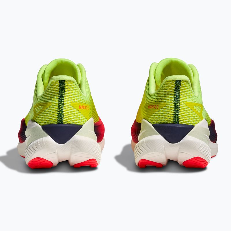 Buty do biegania damskie HOKA Mach X 3 Nneon yuzu/squid ink 6
