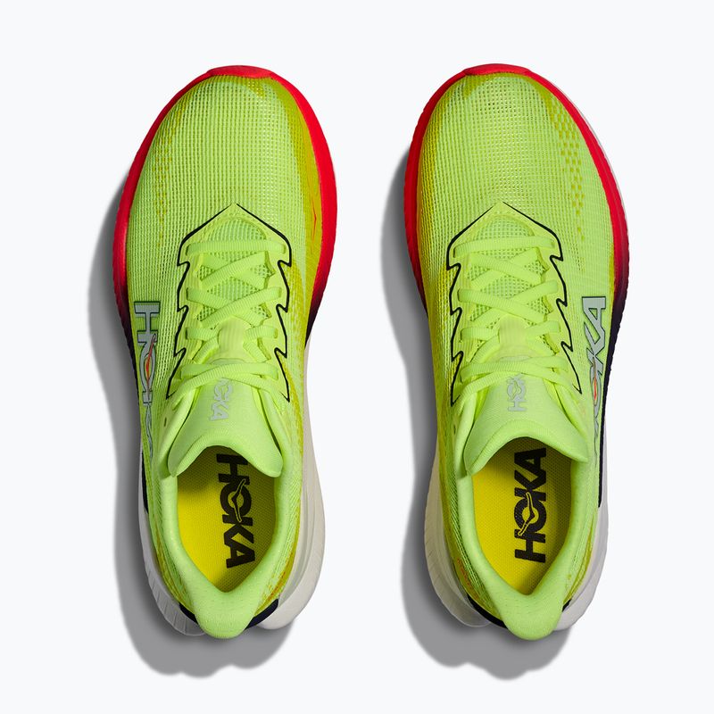 Buty do biegania damskie HOKA Mach X 3 Nneon yuzu/squid ink 7