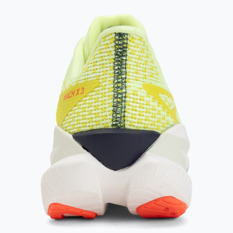 Buty do biegania damskie HOKA Mach X 3 Nneon yuzu/squid ink 6