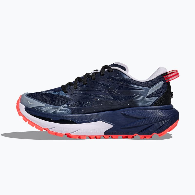 Buty do biegania damskie HOKA Mafate 5 midnight blue/starlight glow 4