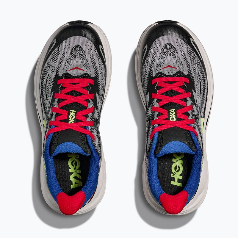 Buty do biegania dziecięce HOKA Clifton 10 foggy grey/black 8