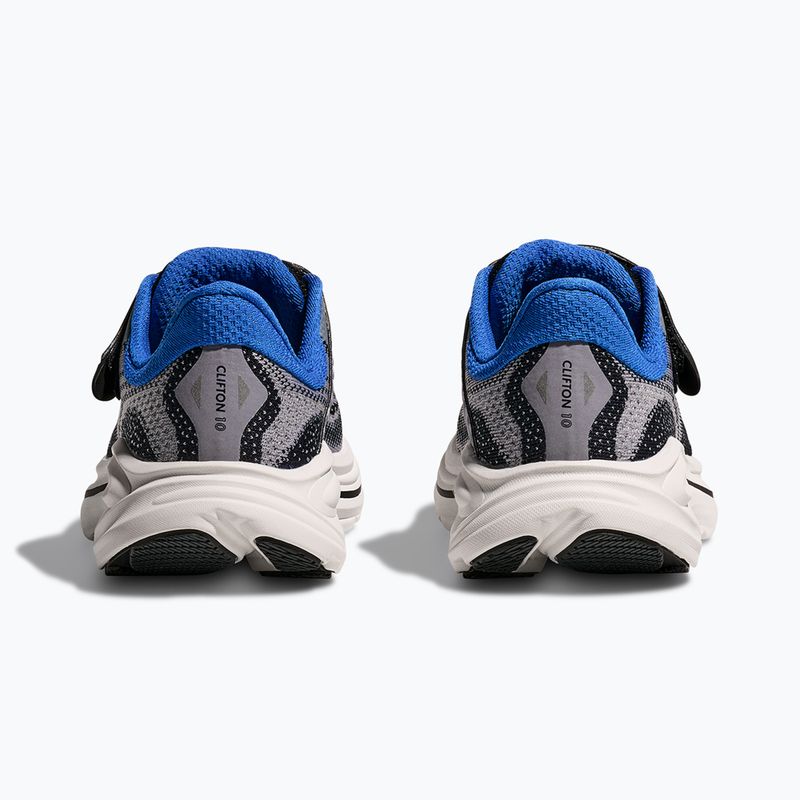 Buty do biegania dziecięce HOKA Clifton 10 foggy grey/black 6