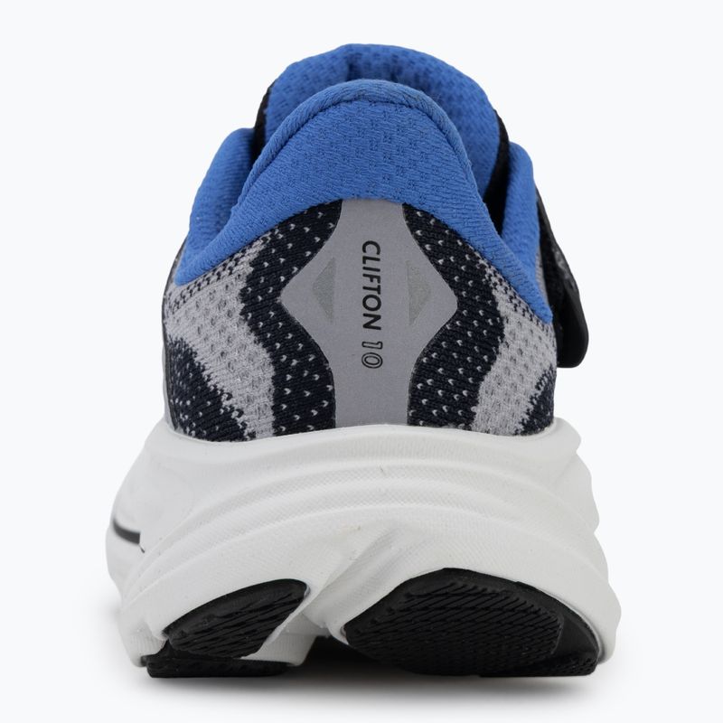 Buty do biegania dziecięce HOKA Clifton 10 foggy grey/black 6