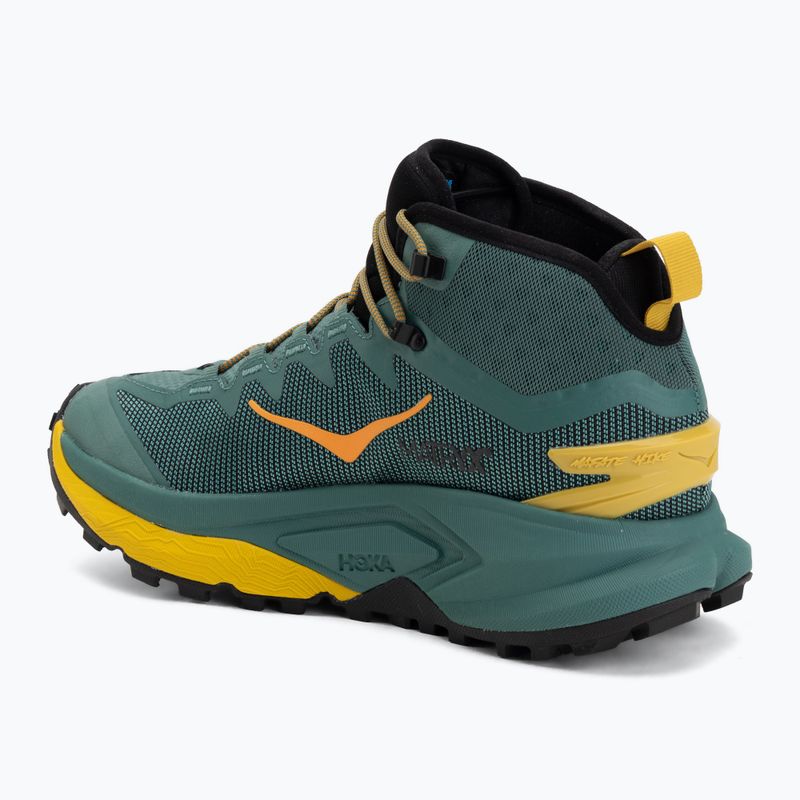 Buty trekkingowe męskie HOKA Mafate Hike thyme/yellow gold 3