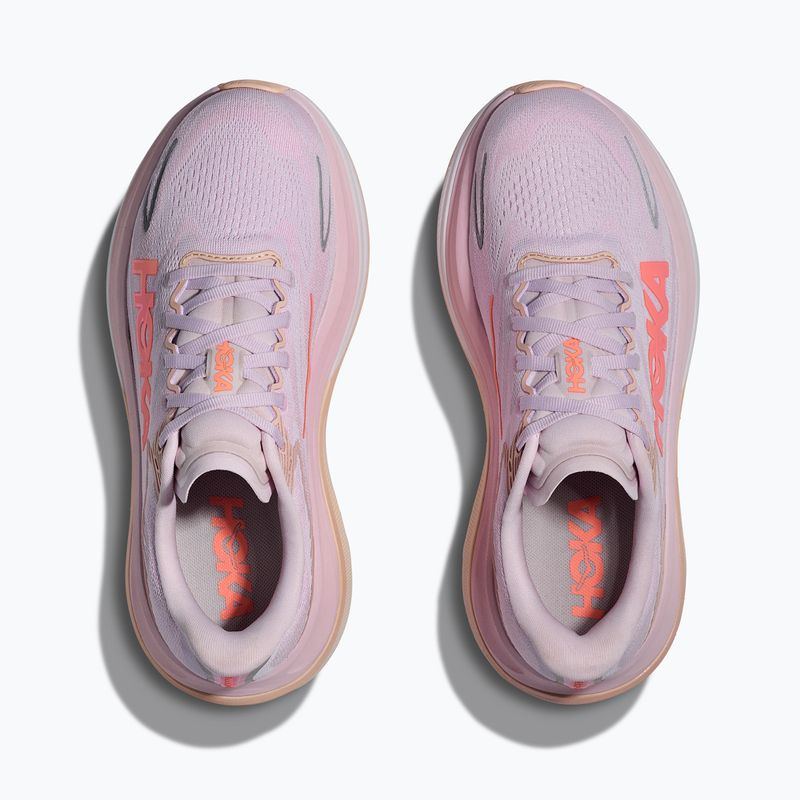 Buty do biegania damskie HOKA Skyward X 2 lilac cream/tangerine glow 7