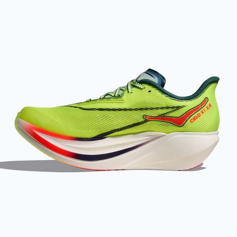 Buty do biegania HOKA  Cielo X1 3.0 neon yuzu/thyme 4