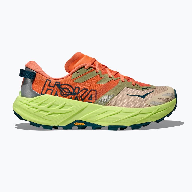 Buty do biegania damskie HOKA Speedgoat 7 persimmon/neon yuzu 10