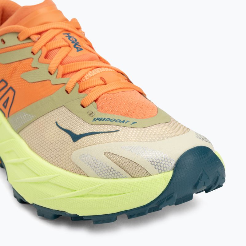 Buty do biegania damskie HOKA Speedgoat 7 persimmon/neon yuzu 7