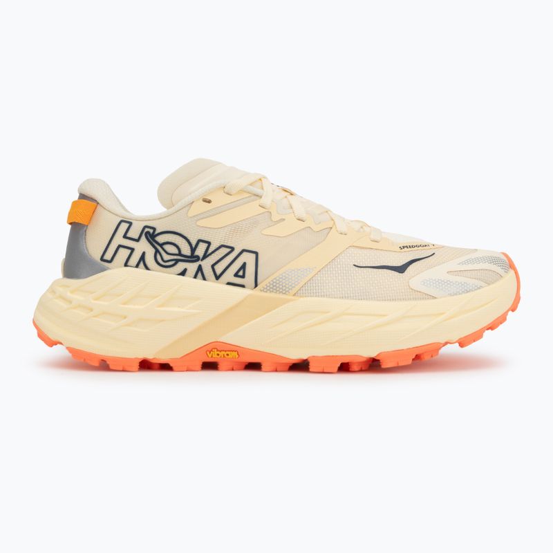 Buty do biegania damskie HOKA Speedgoat 7 vintage yellow/neon flame 2
