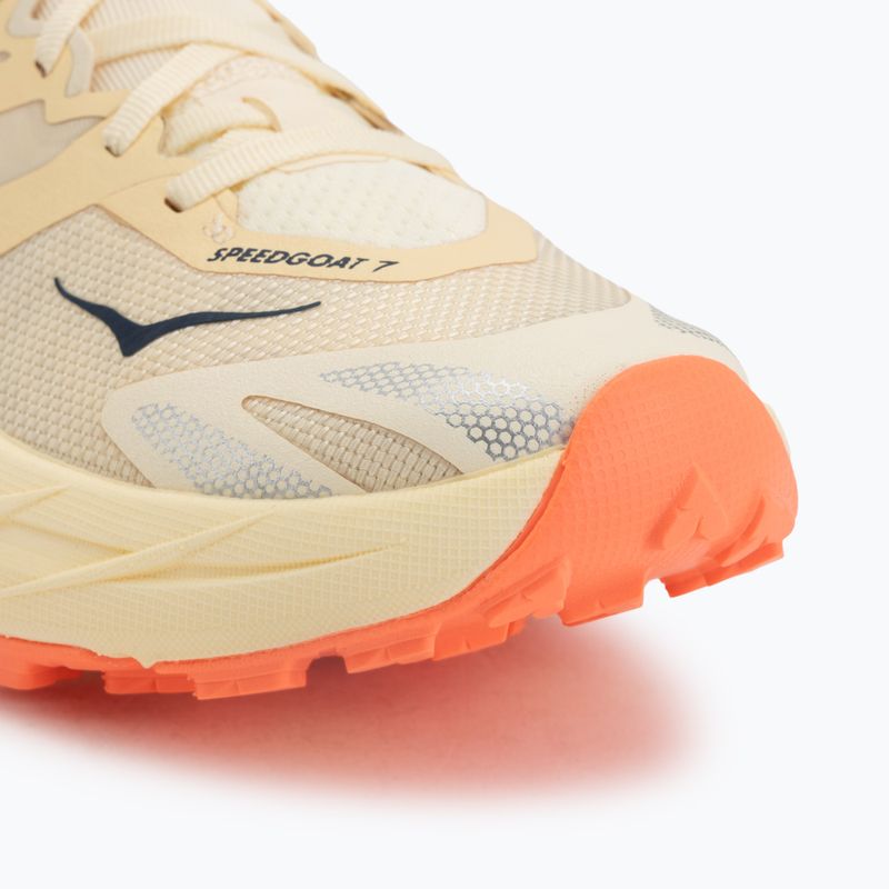 Buty do biegania damskie HOKA Speedgoat 7 vintage yellow/neon flame 6