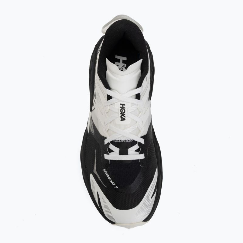 Buty do biegania męskie HOKA Speedgoat 7 Wide black/white 5