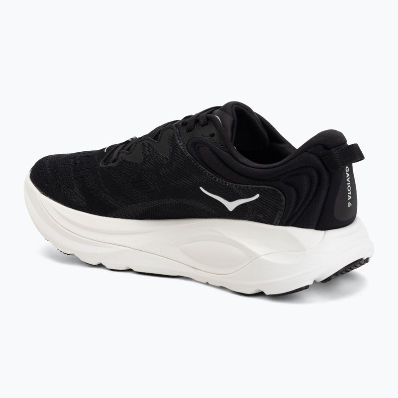 Buty do biegania męskie HOKA Gaviota 6 black/white 3