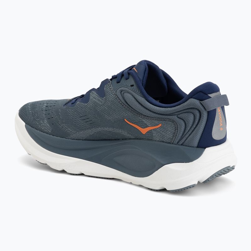 Buty do biegania męskie HOKA Gaviota 6 midnight blue/faded navy 3