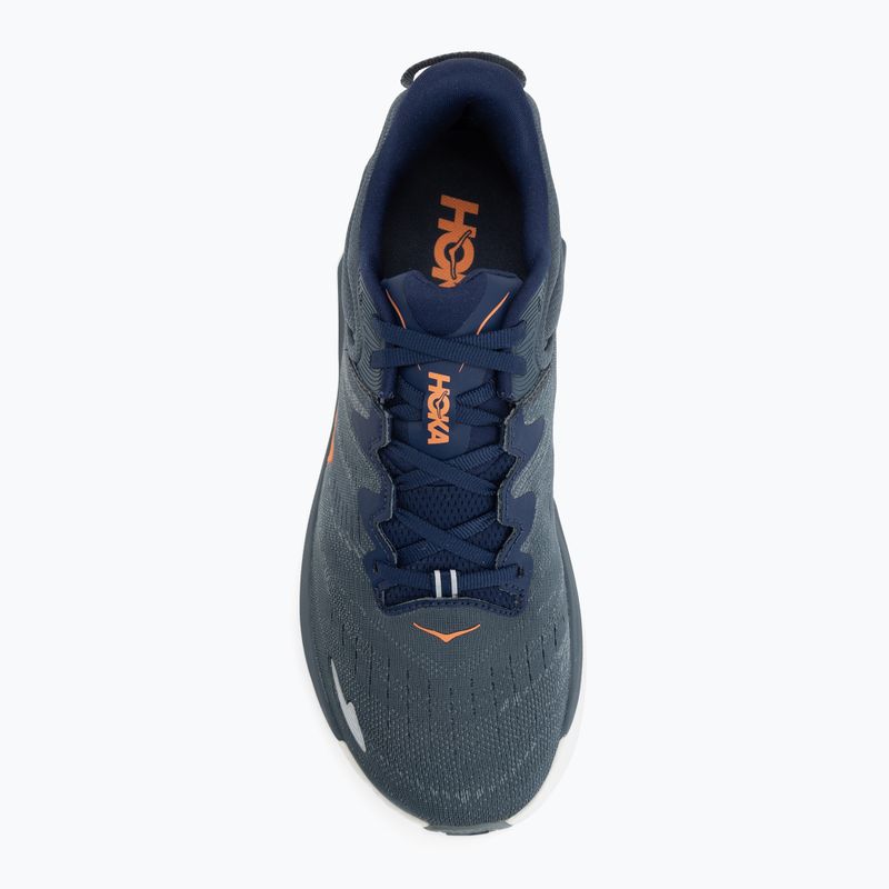 Buty do biegania męskie HOKA Gaviota 6 midnight blue/faded navy 5