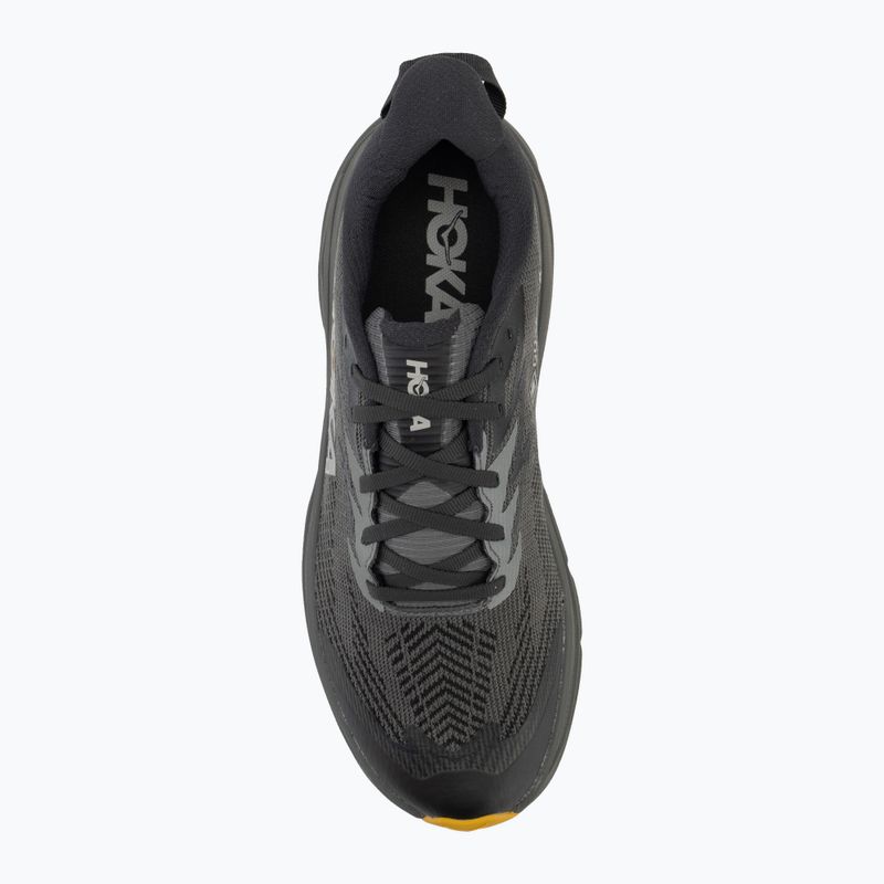 Buty do biegania męskie HOKA Challenger 8 GTX asphalt grey/varsity yellow 5