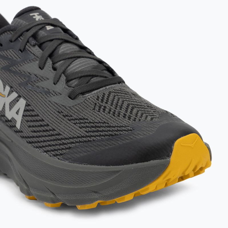 Buty do biegania męskie HOKA Challenger 8 GTX asphalt grey/varsity yellow 7