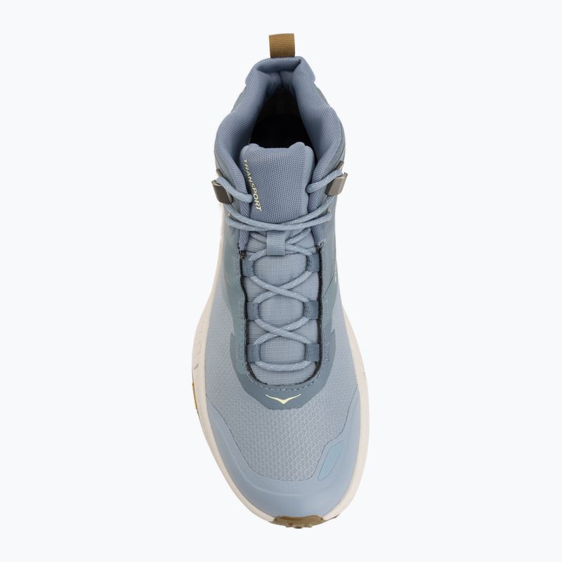 Buty trekkingowe męskie HOKA Transport Hike GTX slate blue/stucco 5