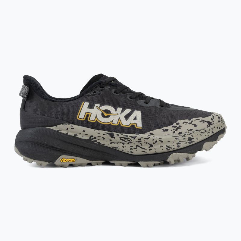 Buty do biegania męskie HOKA Speedgoat 6 black/cement 2