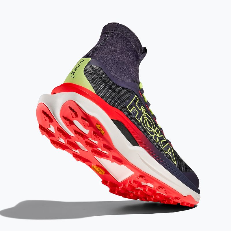 Buty do biegania męskie HOKA Tecton X 3 squid ink/neon lame 5