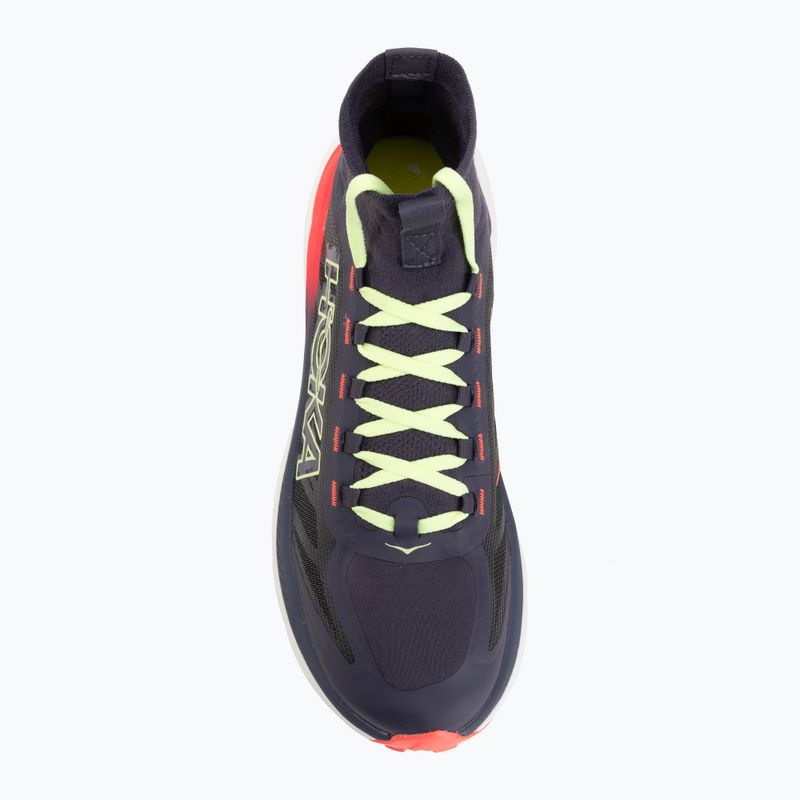 Buty do biegania męskie HOKA Tecton X 3 squid ink/neon lame 5