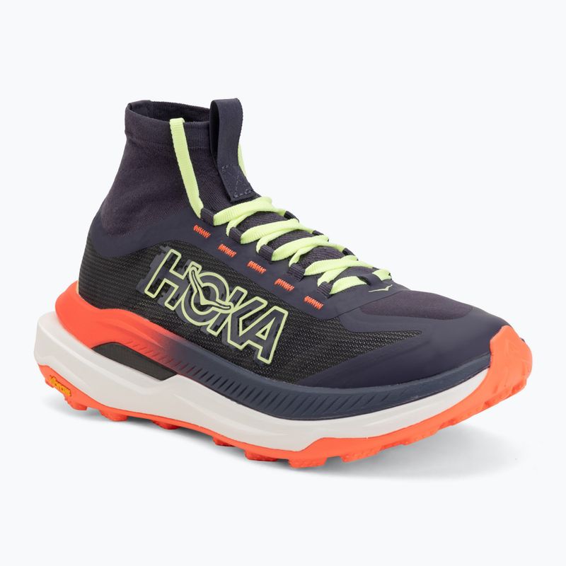 Buty do biegania damskie HOKA Tecton X 3 squid ink/neon lame