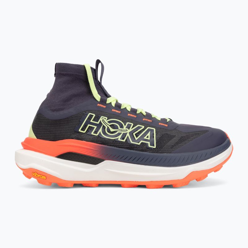 Buty do biegania damskie HOKA Tecton X 3 squid ink/neon lame 2