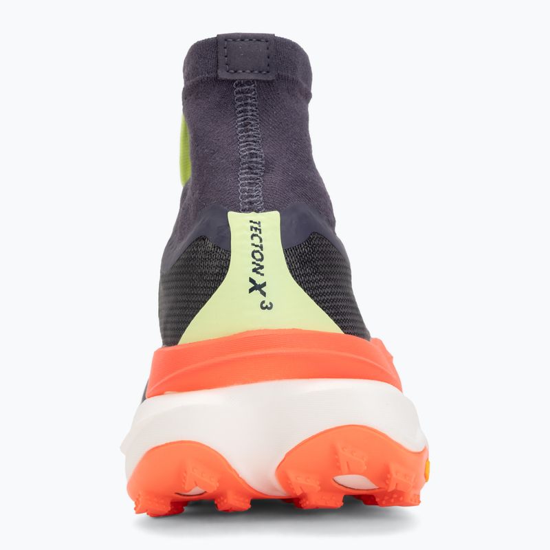 Buty do biegania damskie HOKA Tecton X 3 squid ink/neon lame 6