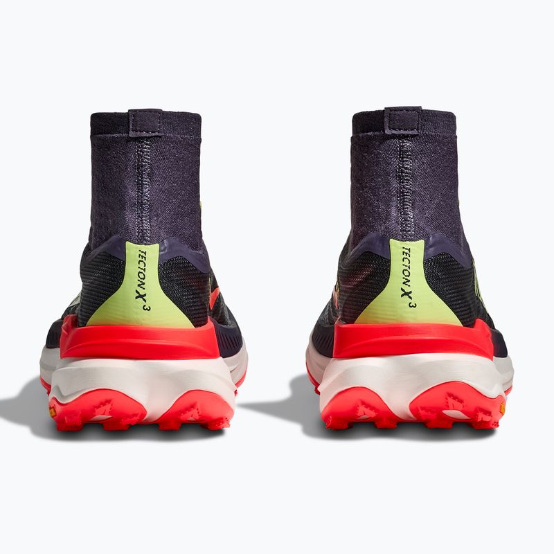 Buty do biegania damskie HOKA Tecton X 3 squid ink/neon lame 6