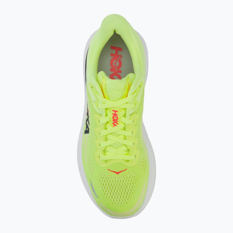 Buty do biegania męskie HOKA Bondi 9 neon yuzu/sunlight 5