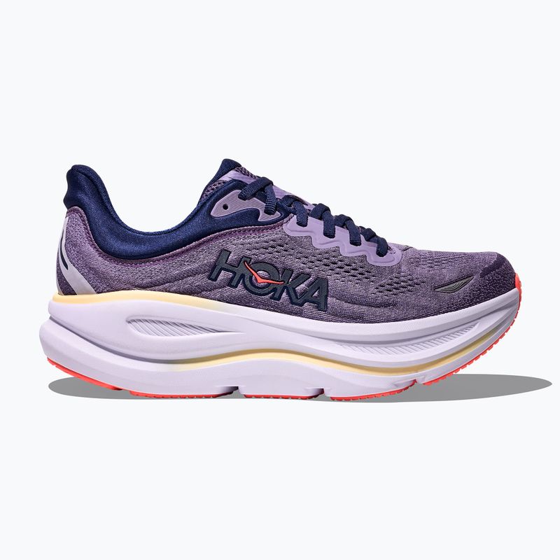 Buty do biegania damskie HOKA Bondi 9 berry jam/berry patch 3