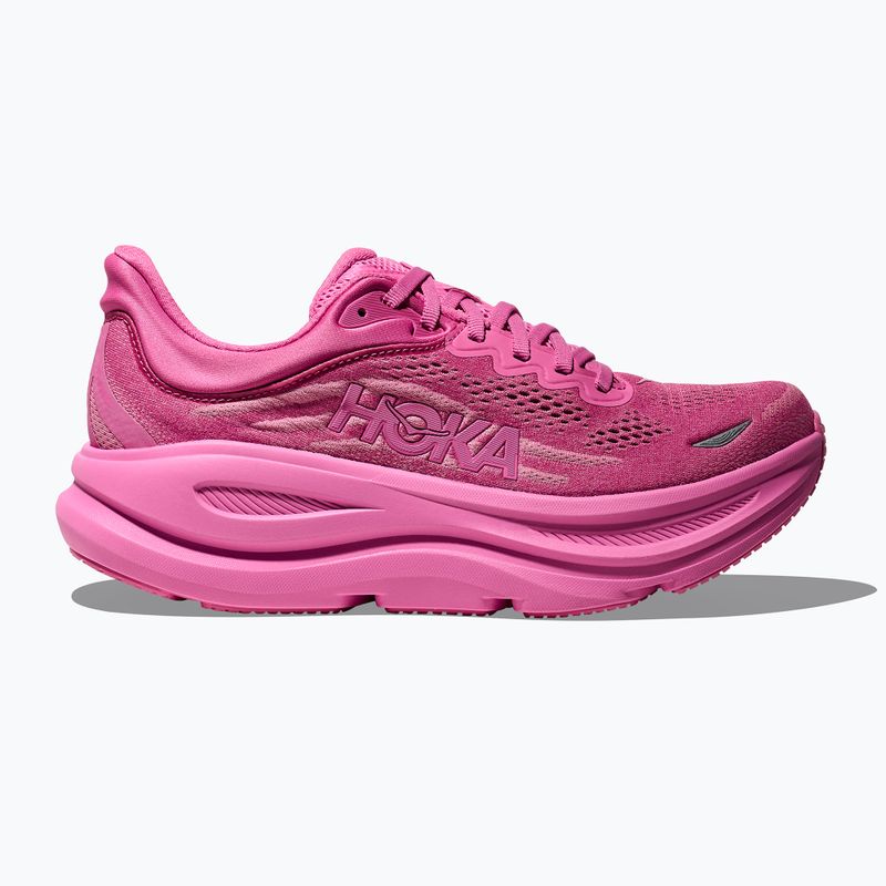 Buty do biegania damskie HOKA Bondi 9 crabapple/crabapple 3