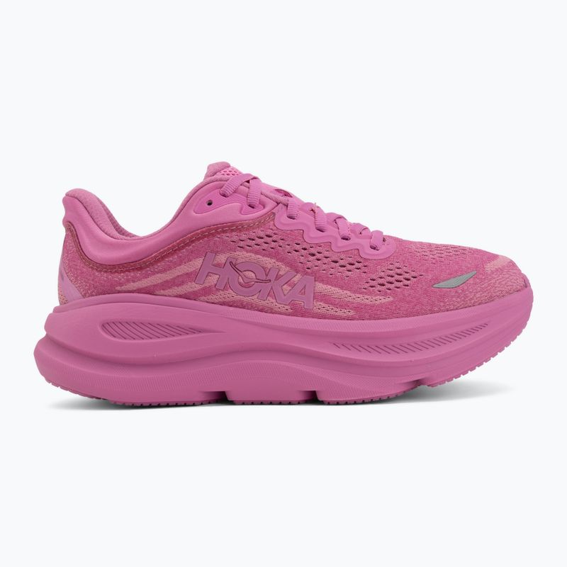 Buty do biegania damskie HOKA Bondi 9 crabapple/crabapple 2