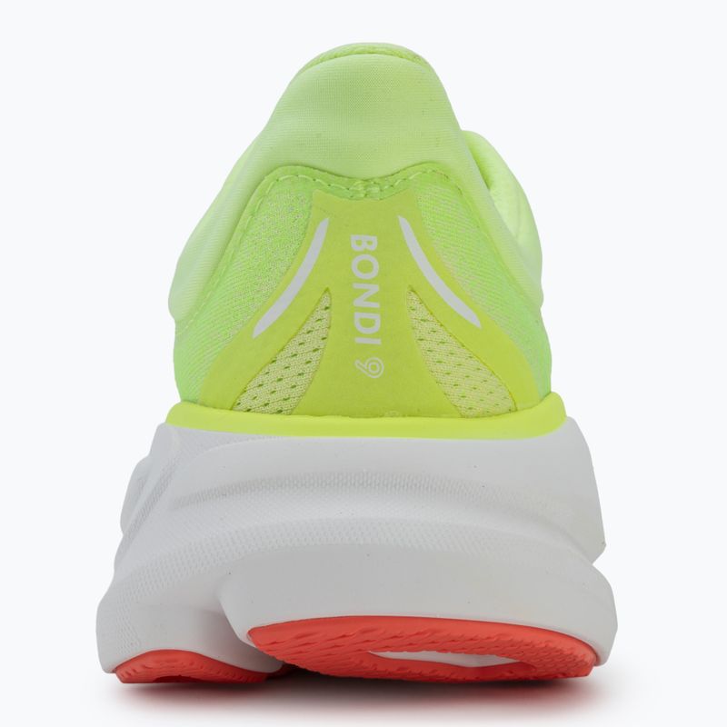 Buty do biegania damskie HOKA Bondi 9 neon yuzu/sunlight 6