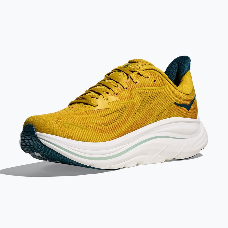 Buty do biegania męskie HOKA Clifton 10 yellow gold/tidal wave 2