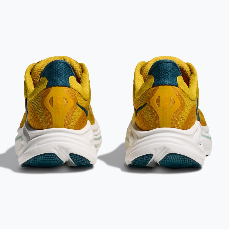 Buty do biegania męskie HOKA Clifton 10 yellow gold/tidal wave 6