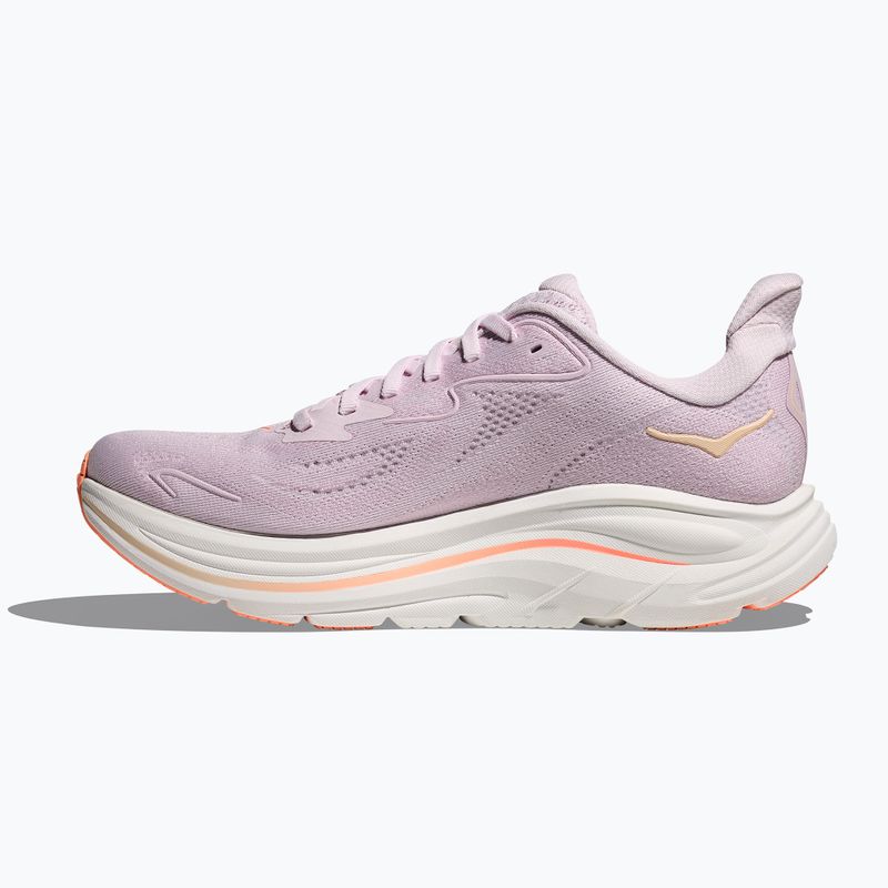 Buty do biegania damskie HOKA Clifton 10 lilac cream/tangerine glow 4