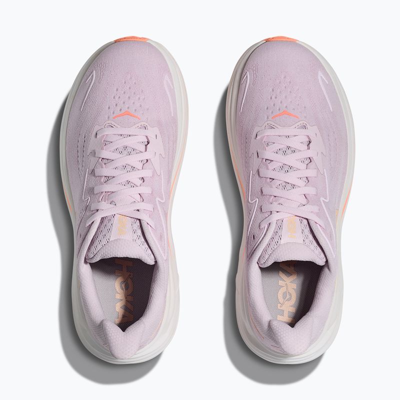 Buty do biegania damskie HOKA Clifton 10 lilac cream/tangerine glow 7