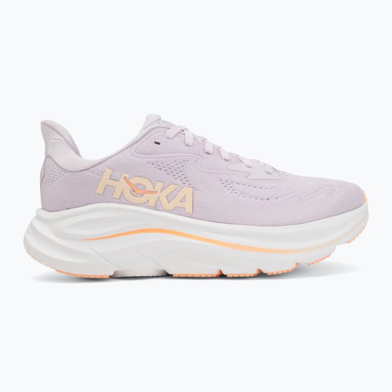 Buty do biegania damskie HOKA Clifton 10 lilac cream/tangerine glow 2