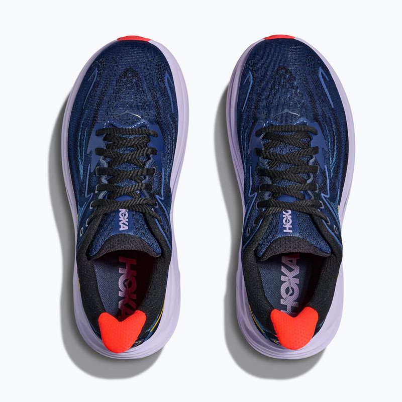 Buty do biegania damskie HOKA Clifton 10 midnight blue/starlight glow 7