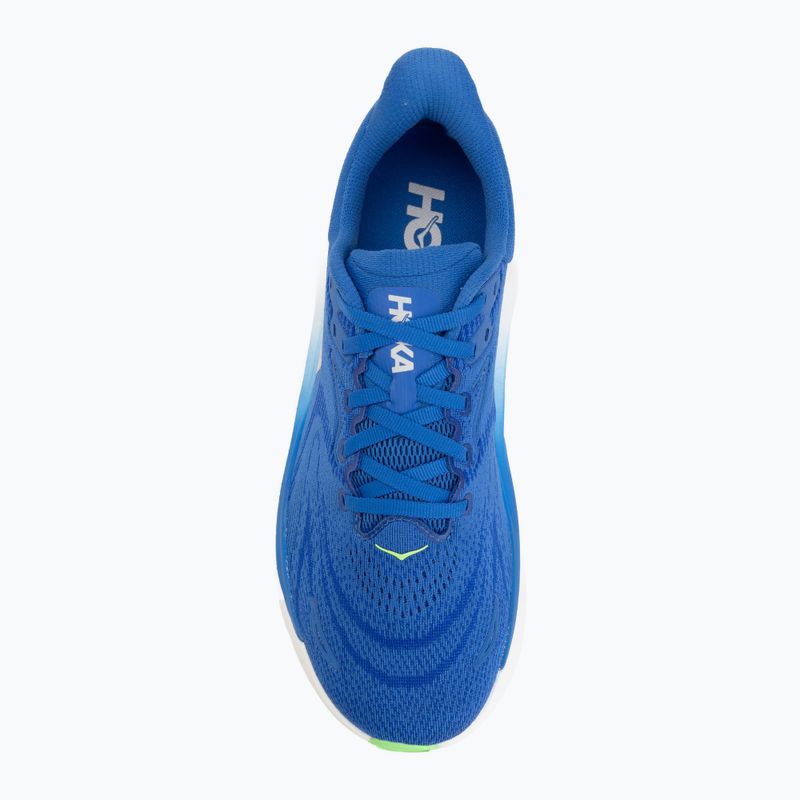 Buty do biegania męskie HOKA Arahi 8 cobalt blue/neon green 5