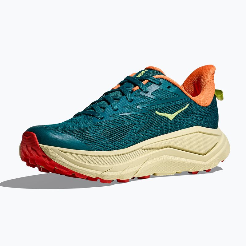 Buty do biegania damskie HOKA Challenger 8 tidal wave/pampas grass 2