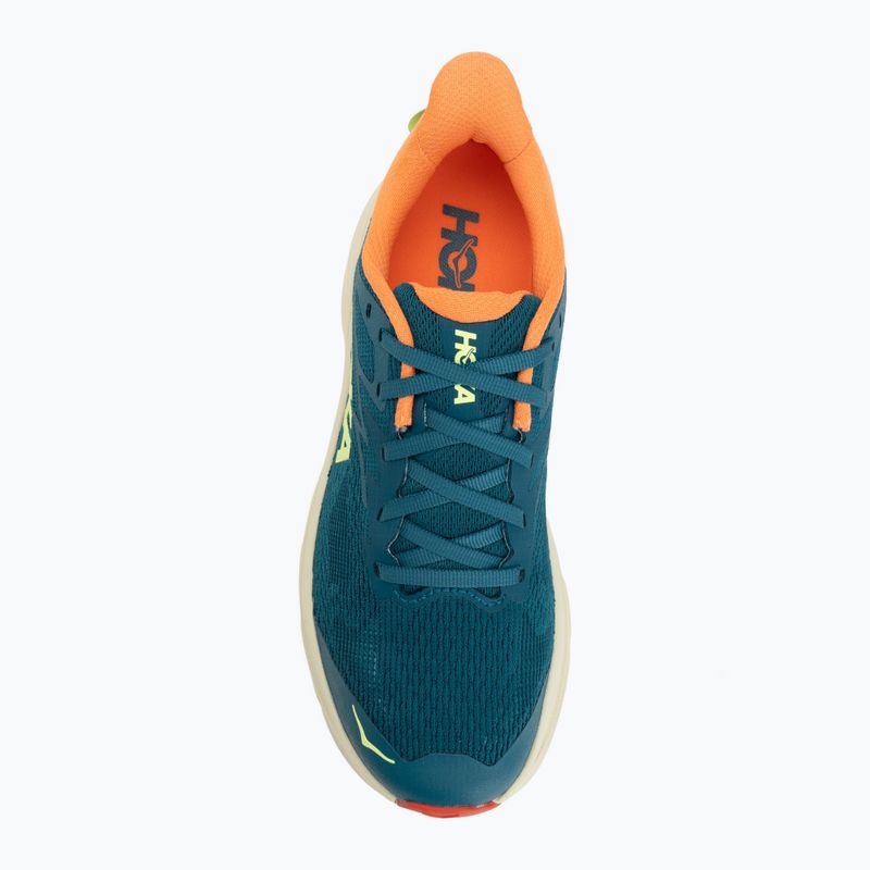Buty do biegania damskie HOKA Challenger 8 tidal wave/pampas grass 5