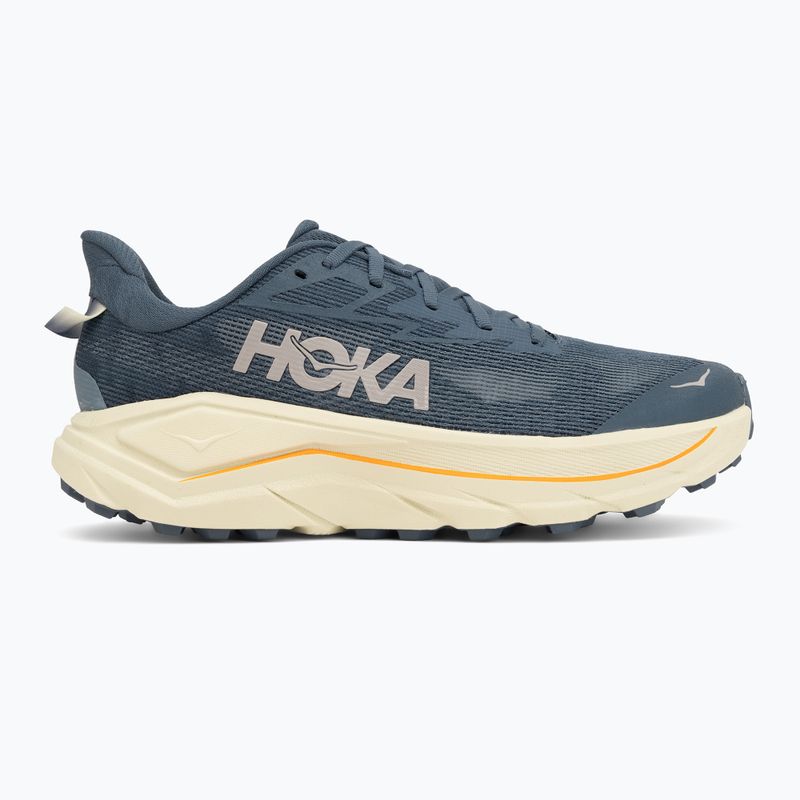 Buty do biegania męskie HOKA Challenger 8 Wide faded navy/pampas grass 2