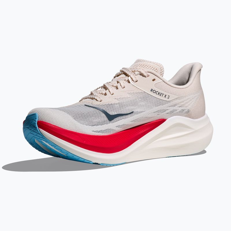 Buty do biegania HOKA Rocket X 3 alabaster/frost 2