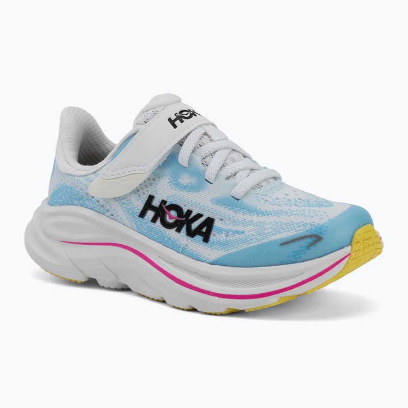 Buty do biegania dziecięce HOKA Clifton 10 frost/soaring blue