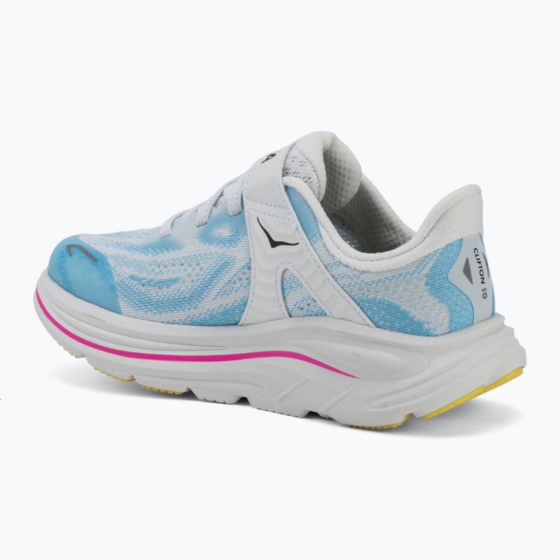 Buty do biegania dziecięce HOKA Clifton 10 frost/soaring blue 3