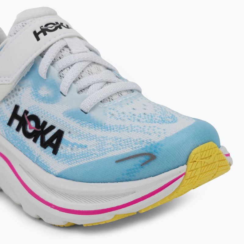 Buty do biegania dziecięce HOKA Clifton 10 frost/soaring blue 7
